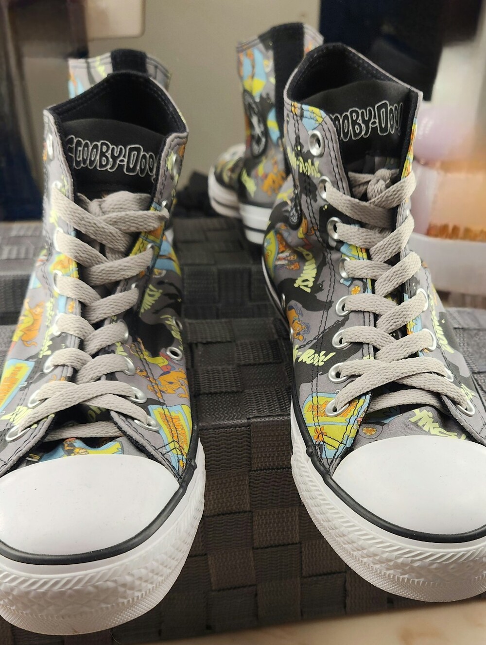 Converse Chuck Taylor All Star Scooby-Doo Graphic High Tops - Black/Multi Adult - Picture 5 of 12